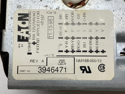 3946471 AAP REFURBISHED Whirlpool Washer Timer LIFETIME Guarantee 2-3 DayDeliver