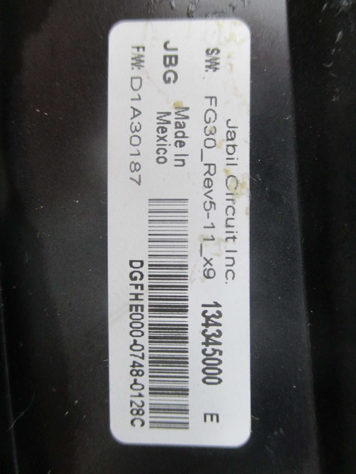 Frigidaire Dryer Control Board 134484212 - Detail View