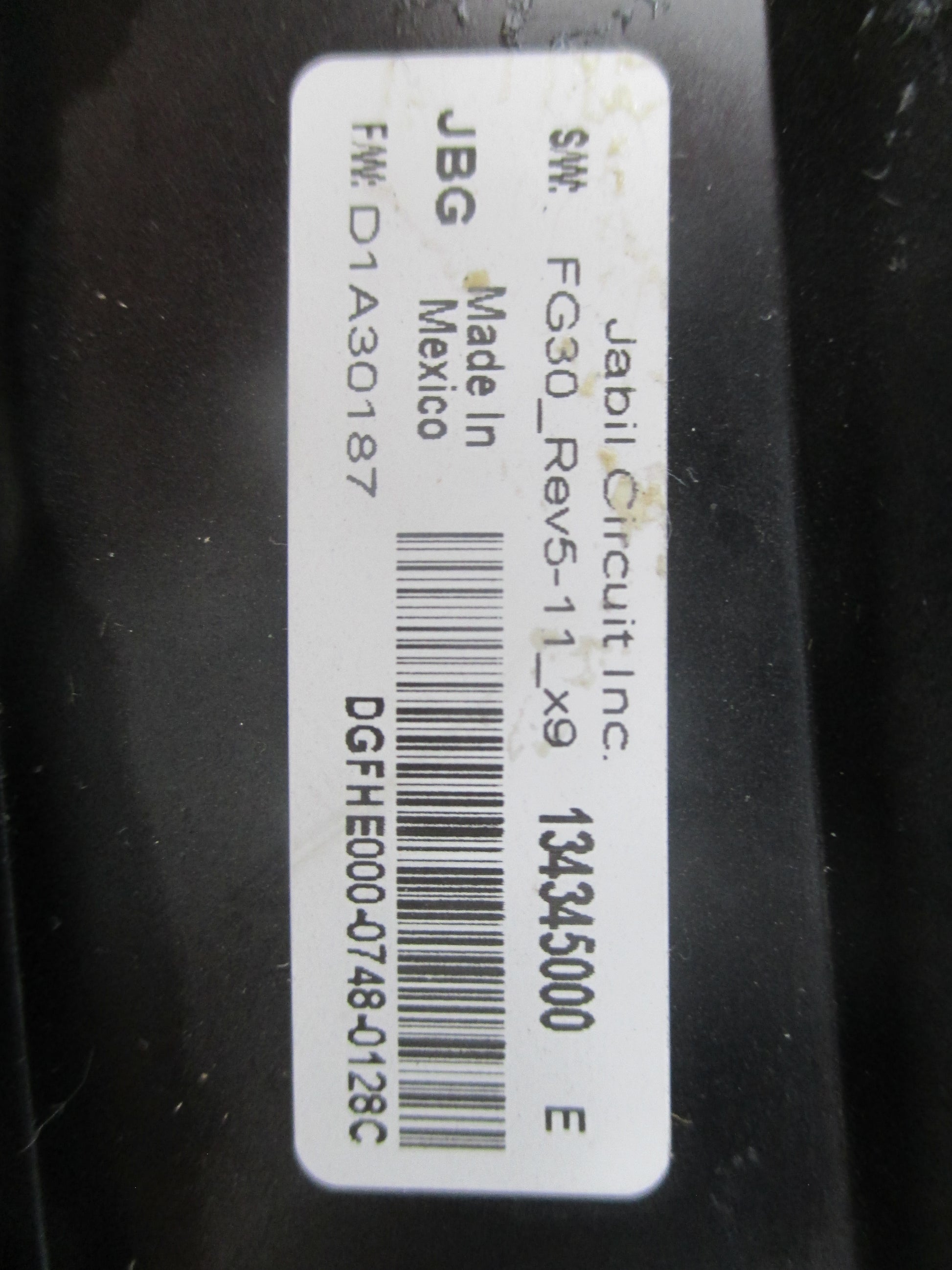 Frigidaire Dryer Control Board 134484212 - Detail View