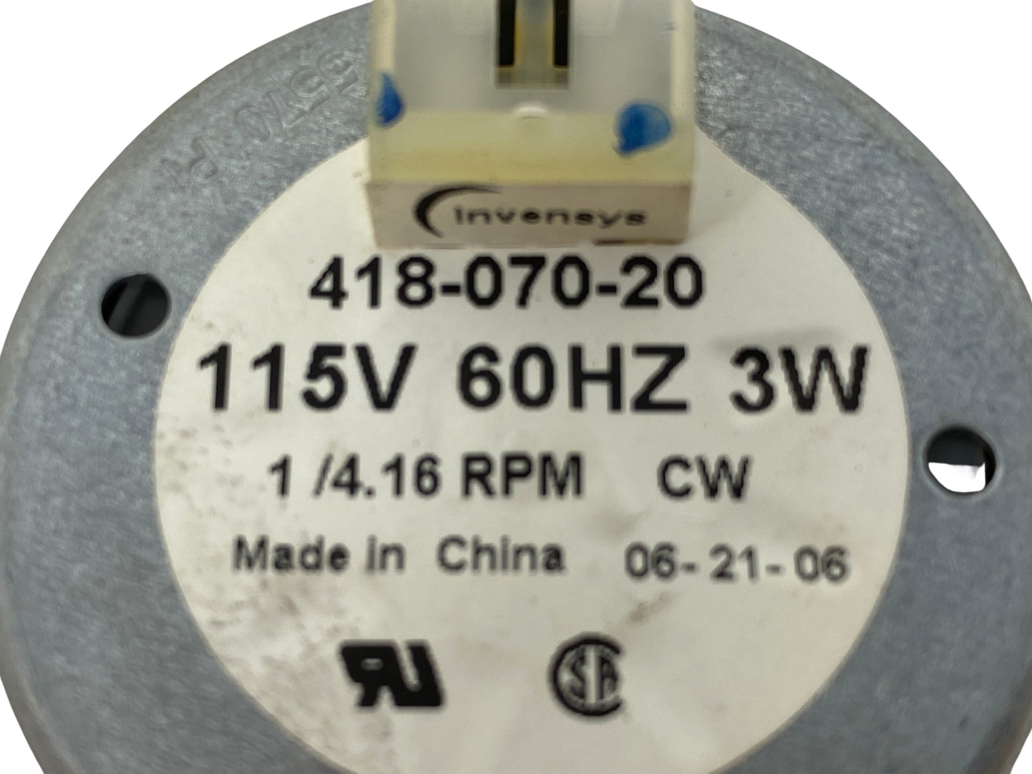 Siebe Dryer Timer - Side View