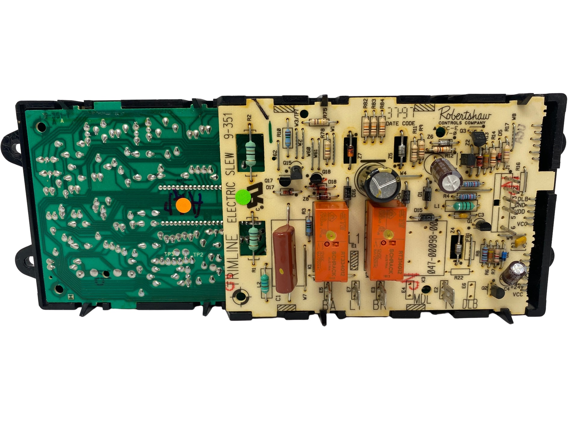 Maytag Amana Stove Control Board 7601P511-60 - Front View