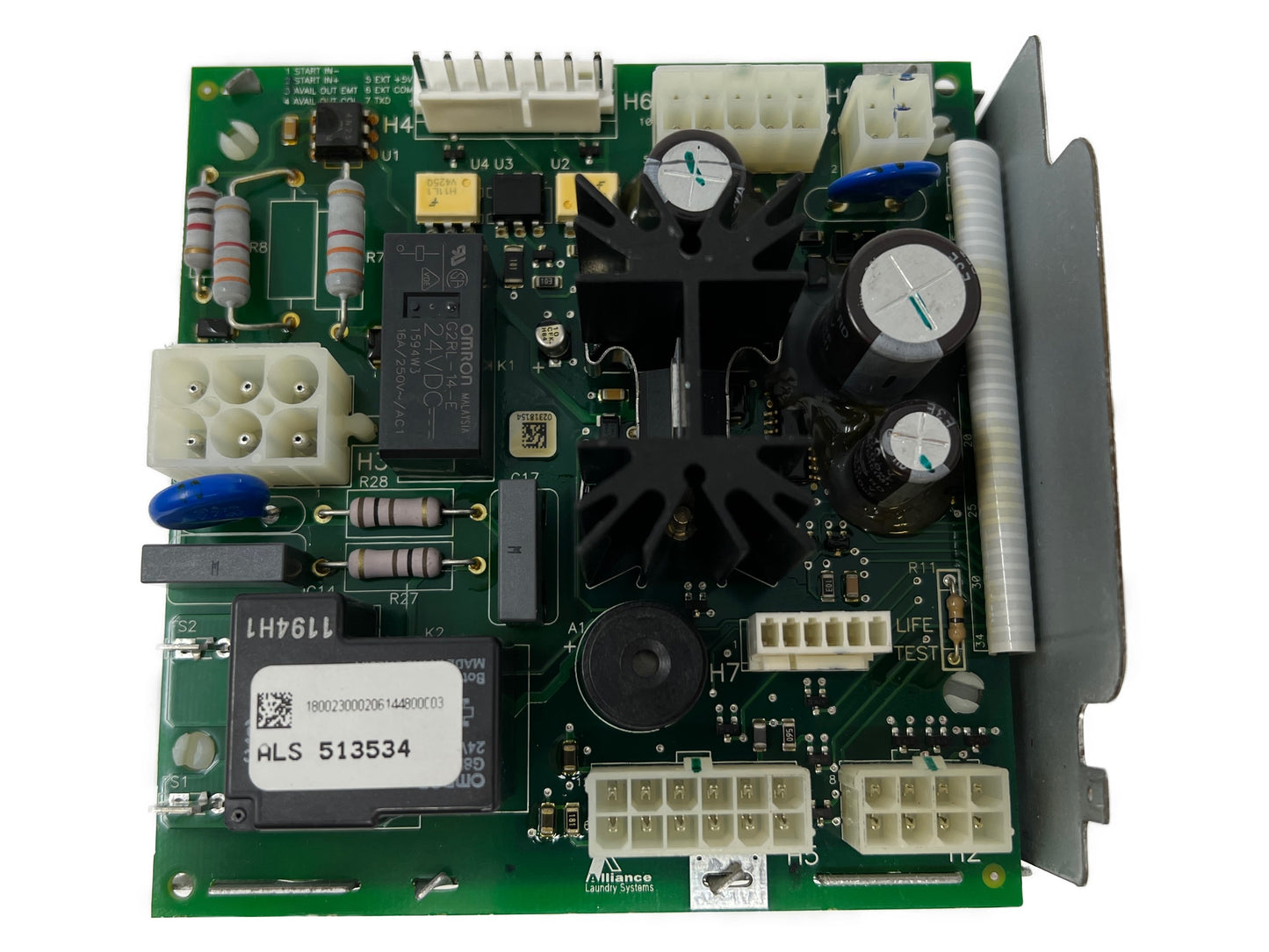 Alliance Dryer Control Board 513534 - Front View