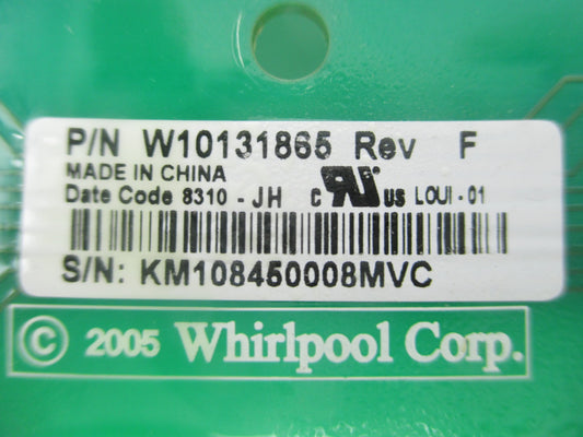 W10131865 Whirlpool Washer Control *1 Year Guarantee* SAME DAY SHIP