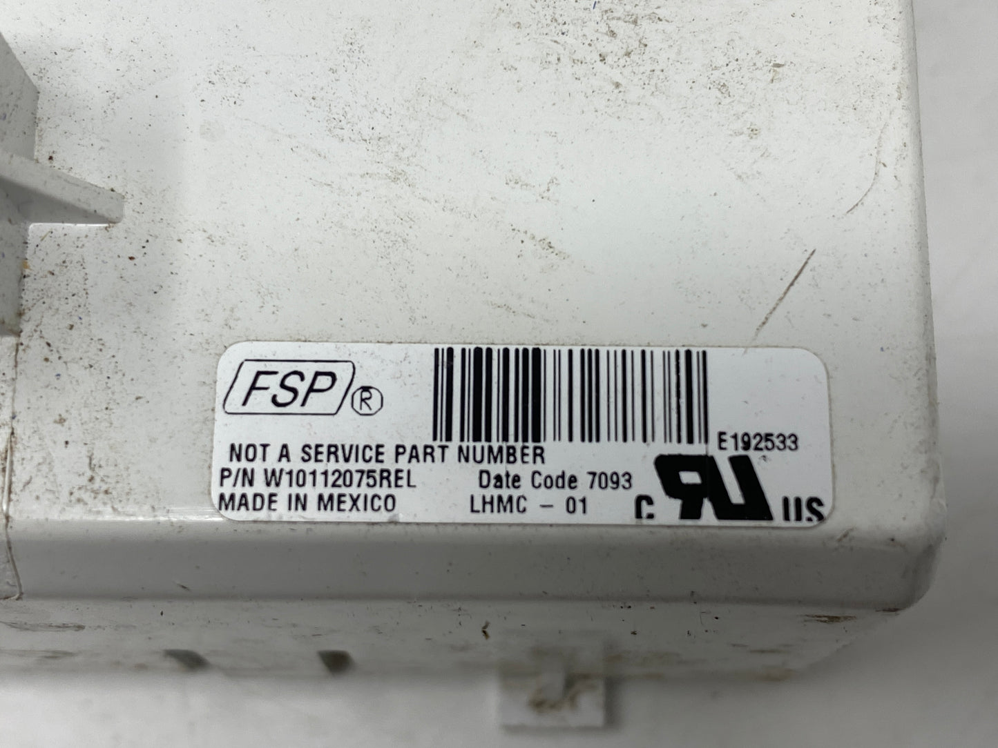 W10112075 Whirlpool Maytag Washer Control ⚡2 Year Warranty ⚡ Fast Shipping⚡