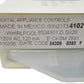 8524301 6610395  White Whirlpool GAS Stove Control ⚡2 Year Warranty ⚡ Fast Shipping⚡