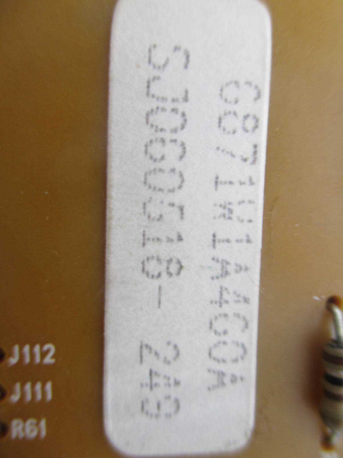 LG Microwave Control Board 6871W1A460A - Side View