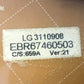EBR67460503 LG Washer User Interface *1 Year Guaranty* FAST SHIP