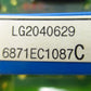 6871EC1087C LG Washer Control Board⚡️2 Year Warranty ⚡️ Fast Shipping ⚡️