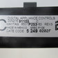 8507P253-60 AAP REFURBISHED Maytag White Stove Control LIFETIME Guarantee