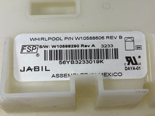 W10588606 Whirlpool Dishwasher Control *1 Year Guarantee* SAME DAY SHIP