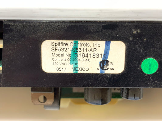 316418311 REFURBISHED Black Frigidaire Stove Control *LIFETIME Guarantee*
