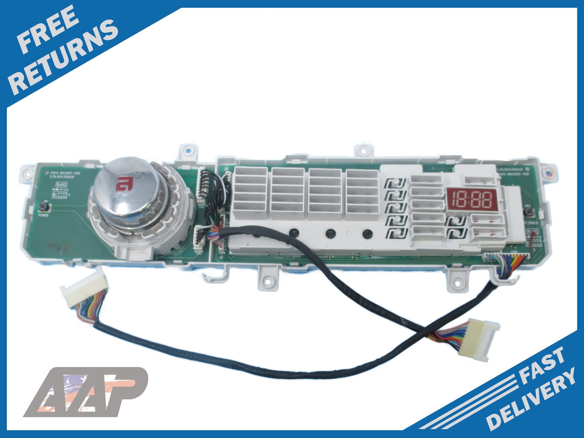 Asko Dryer Control Board 3614309A06