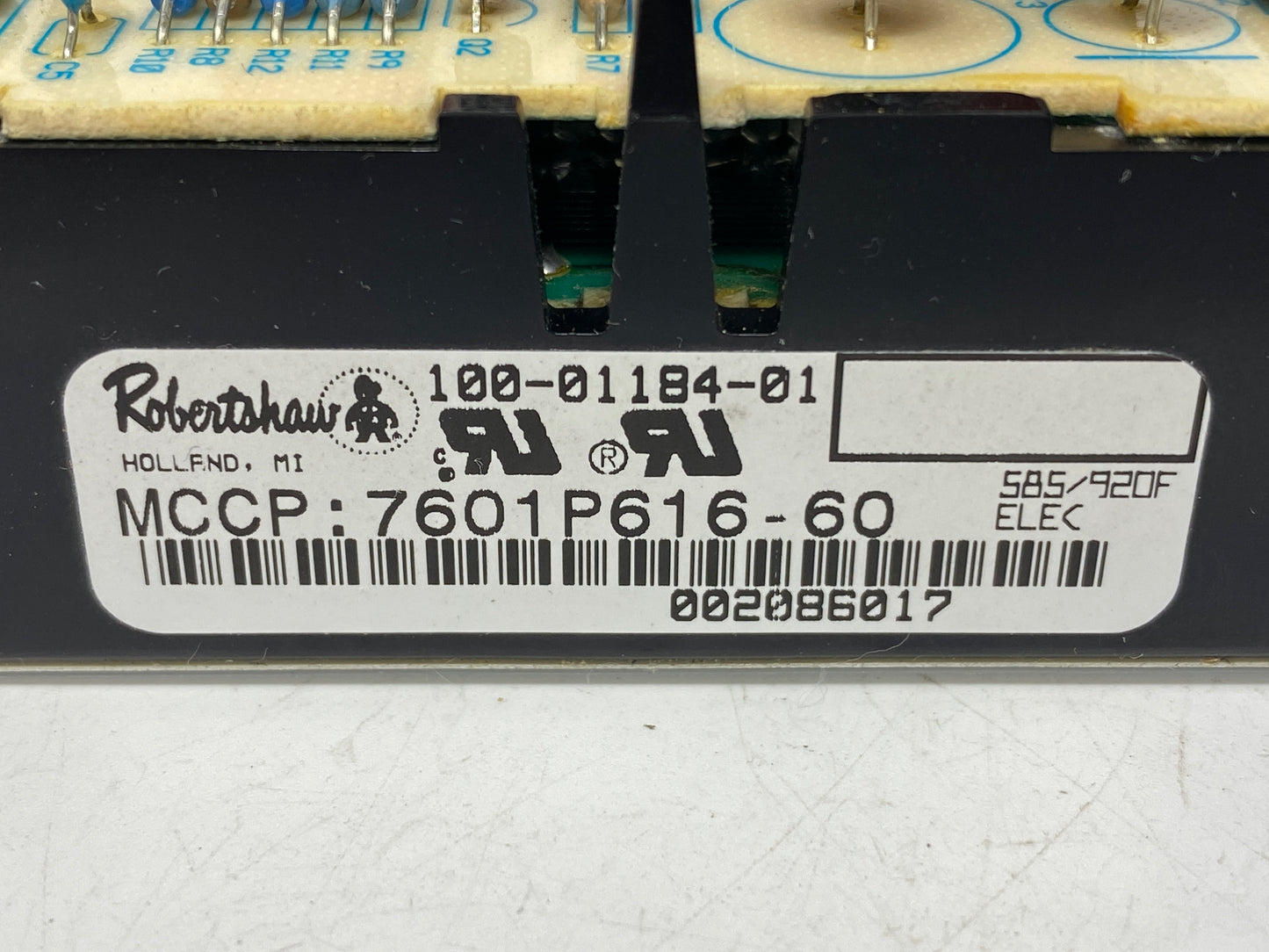 Maytag Amana Stove Control Board 7601P616-60 - Side View
