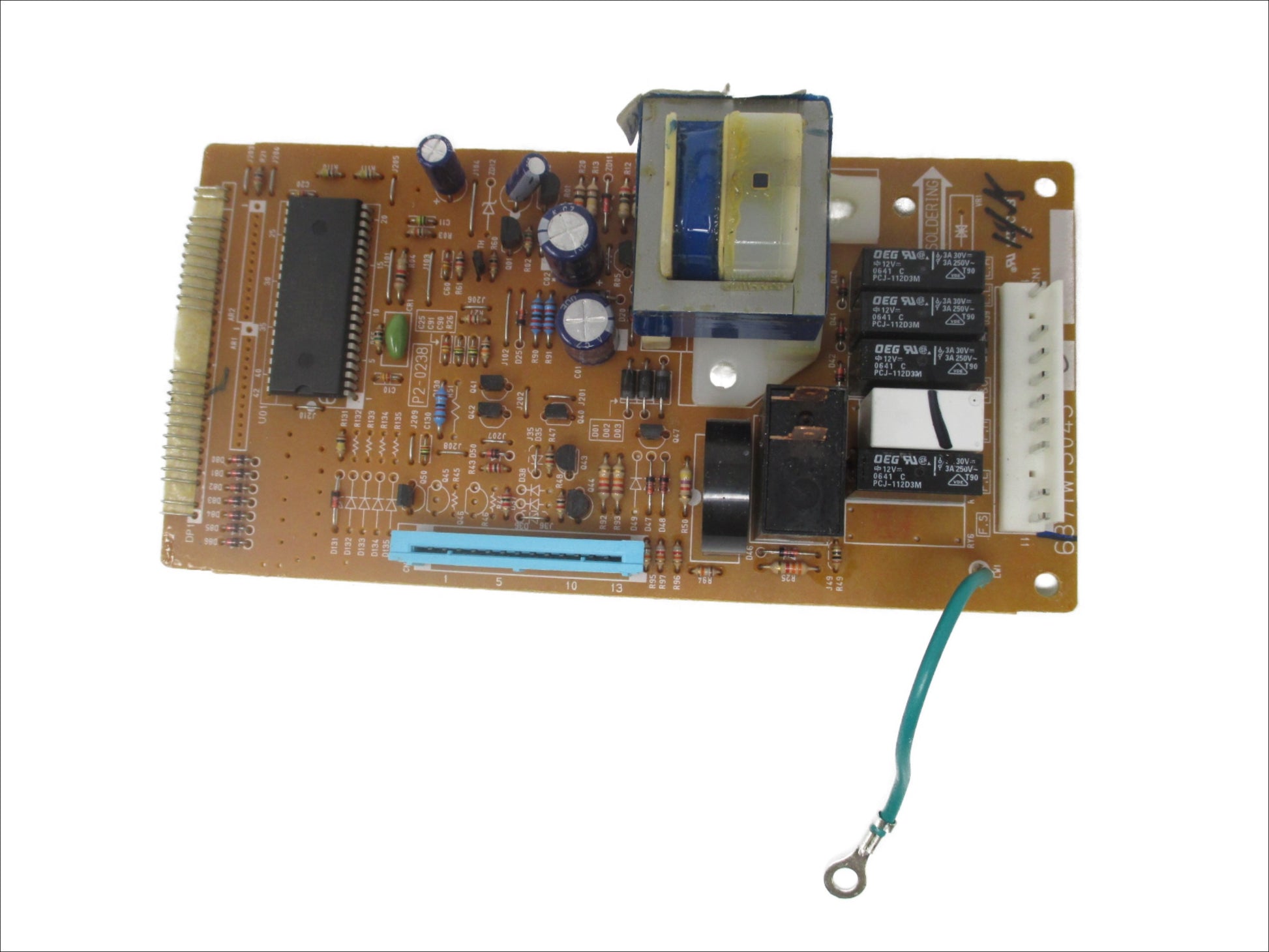 LG Microwave Control Board 6871W1S045E - Front View