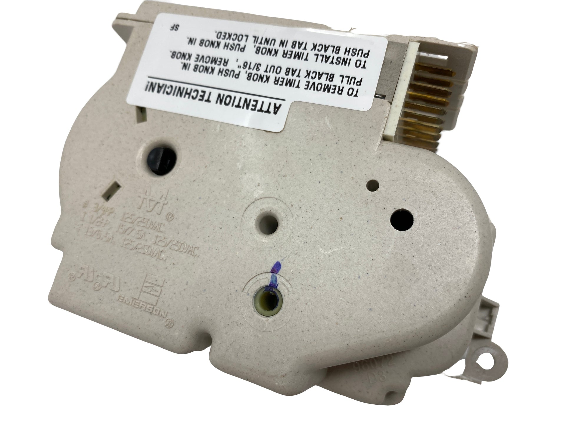 Amana Washer Dryer Timer 40058801 - Front View