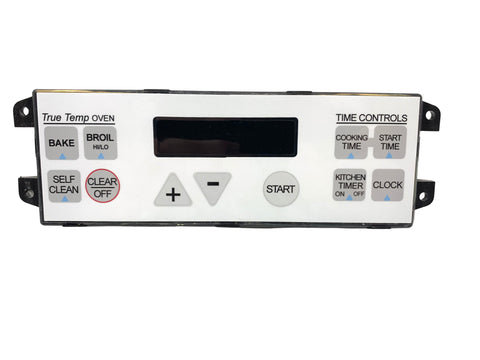 WB27T10350 191D3159P103 New Face GE White Stove Range Control *1 Year Guarantee*