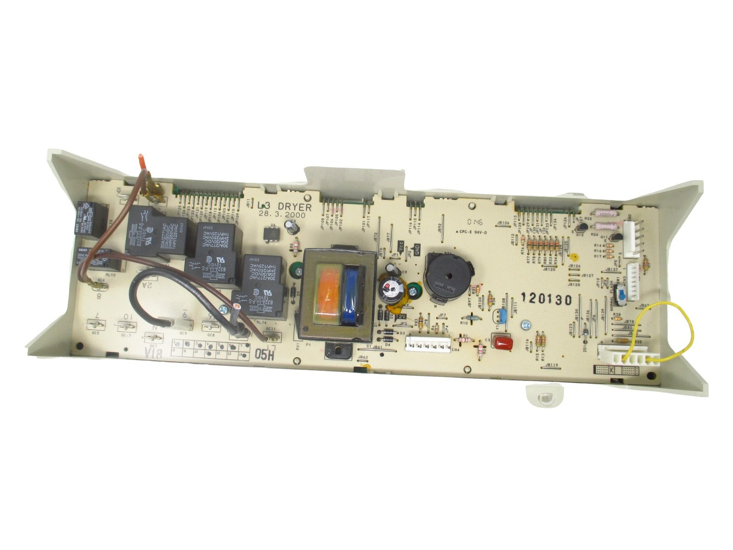 GE Dryer Control Board 572D660G05 - Front View