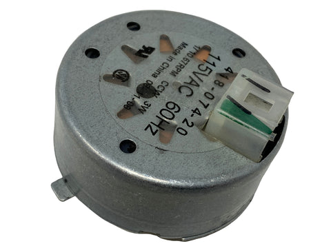 418-074-20 Invensys Timer Motor 115VAC 60Hz 1/10.67 RPM Counter Clockwise 3W