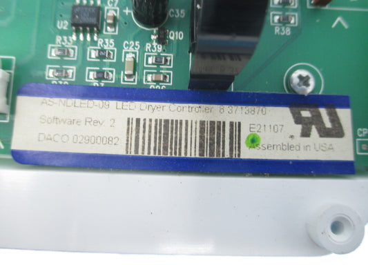 6 3713870 Whirlpool Maytag Dryer Control Board ⚡2 Year Warranty ⚡ Fast Shipping⚡