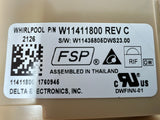 W11411800 Whirlpool Dishwasher Control Board *1 Year Guaranty* FAST SHIP
