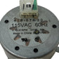 418-074-20 Invensys Timer Motor 115VAC 60Hz 1/10.67 RPM Counter Clockwise 3W