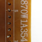 Amana Microwave Control Board 6870W1A354A - Side View