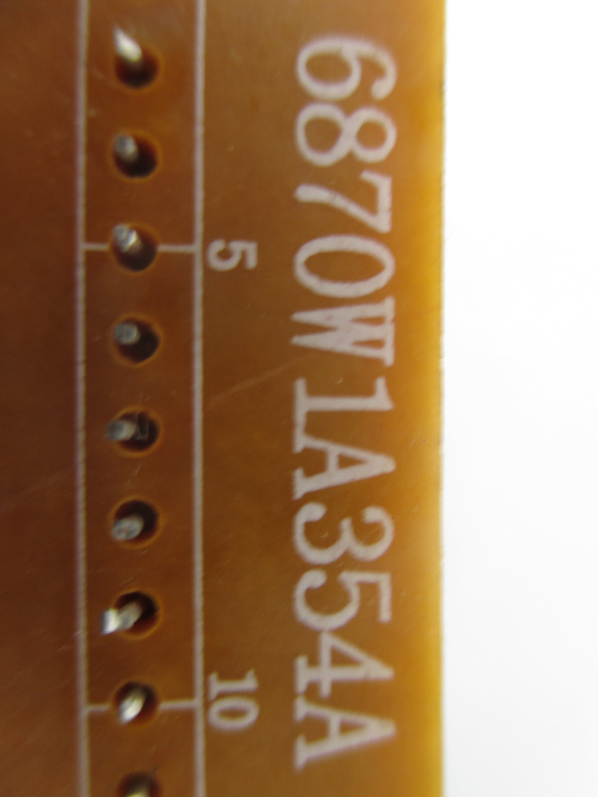 Amana Microwave Control Board 6870W1A354A - Side View