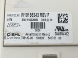 W10195343 Whirlpool Dishwasher Control Board⚡2 Year Warranty ⚡ Fast Shipping⚡