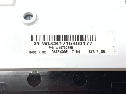 W10702865 Whirlpool Maytag Washer Control *1 Year Guarantee* SAME DAY SHIP