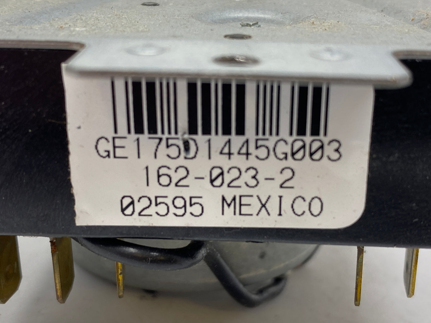 GE Dryer Timer 175D1445G003 - Side View
