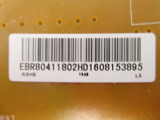 EBR80411802 LG Microwave Control Board *1 Year Guaranty* Same Day Ship