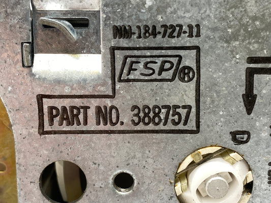 388757 AAP REFURBISHED Whirlpool Washer Timer LIFETIME Guarantee 2-3 Day Deliver