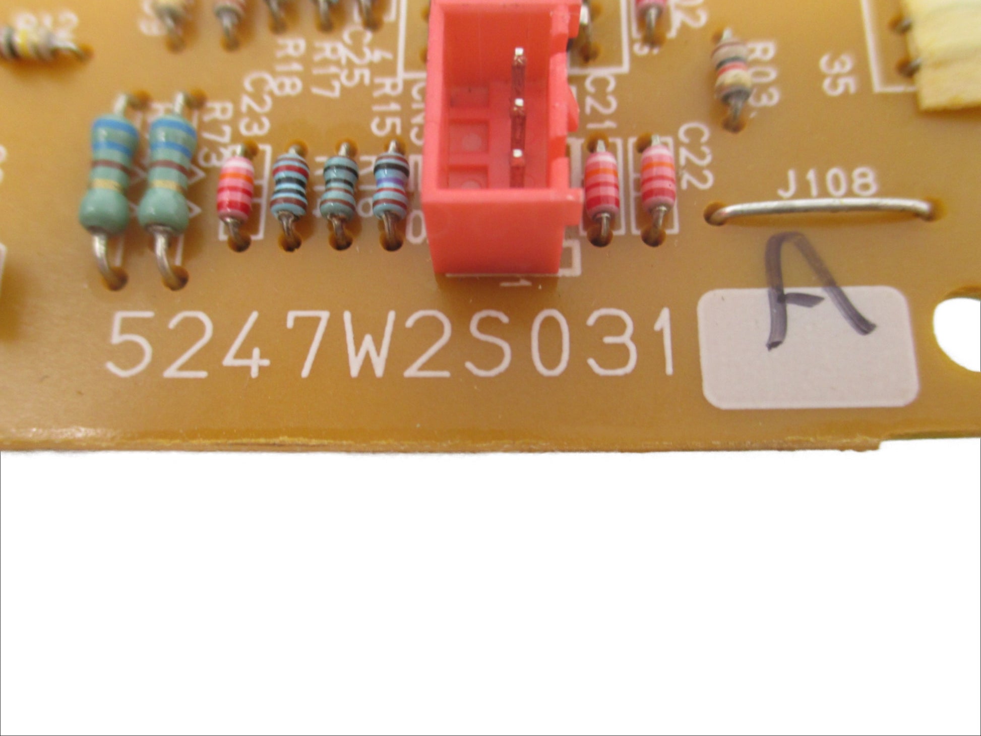 LG Microwave Control Board 5247W2S031A - Side View