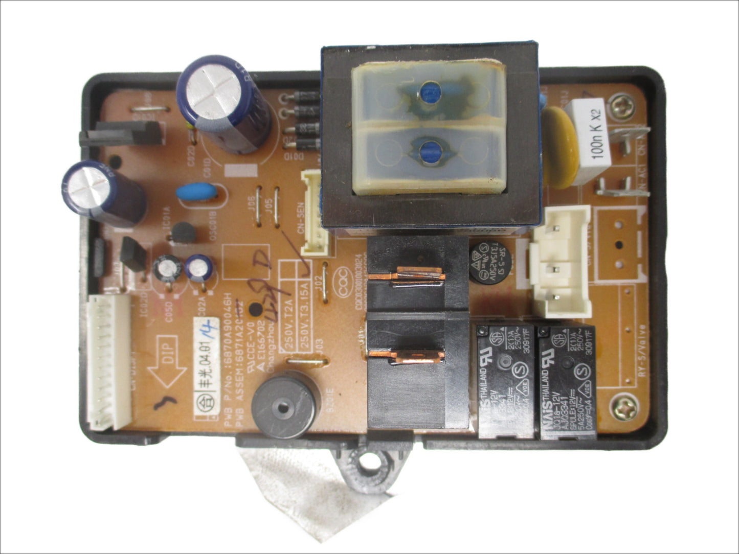 GE Control Board 6871A20429D - Front View