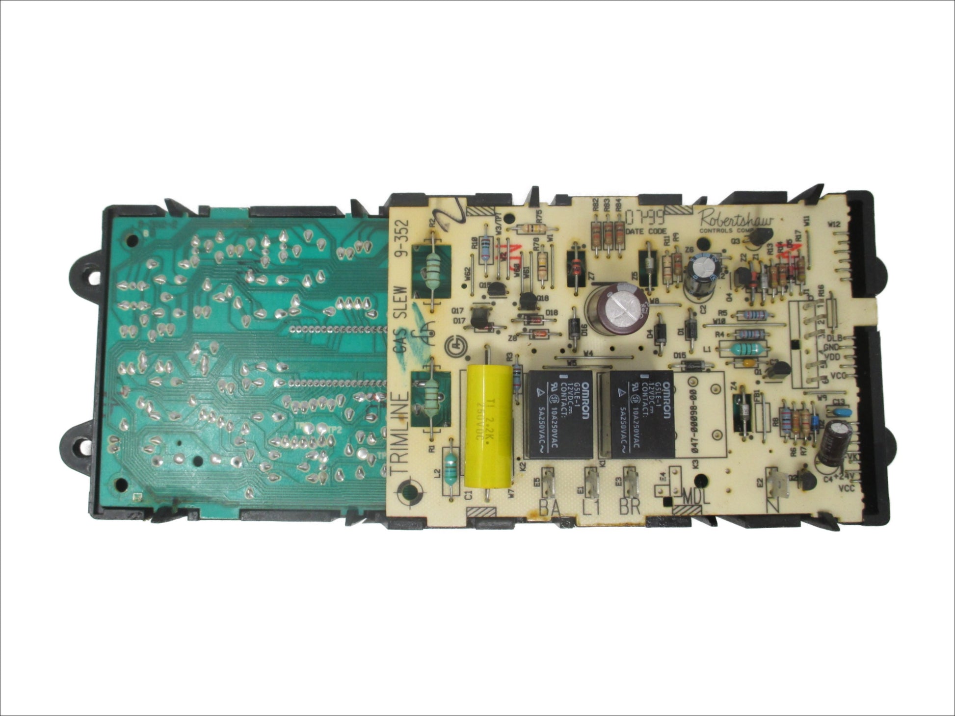 Maytag Amana Stove Control Board 7601P605-60 - Front View