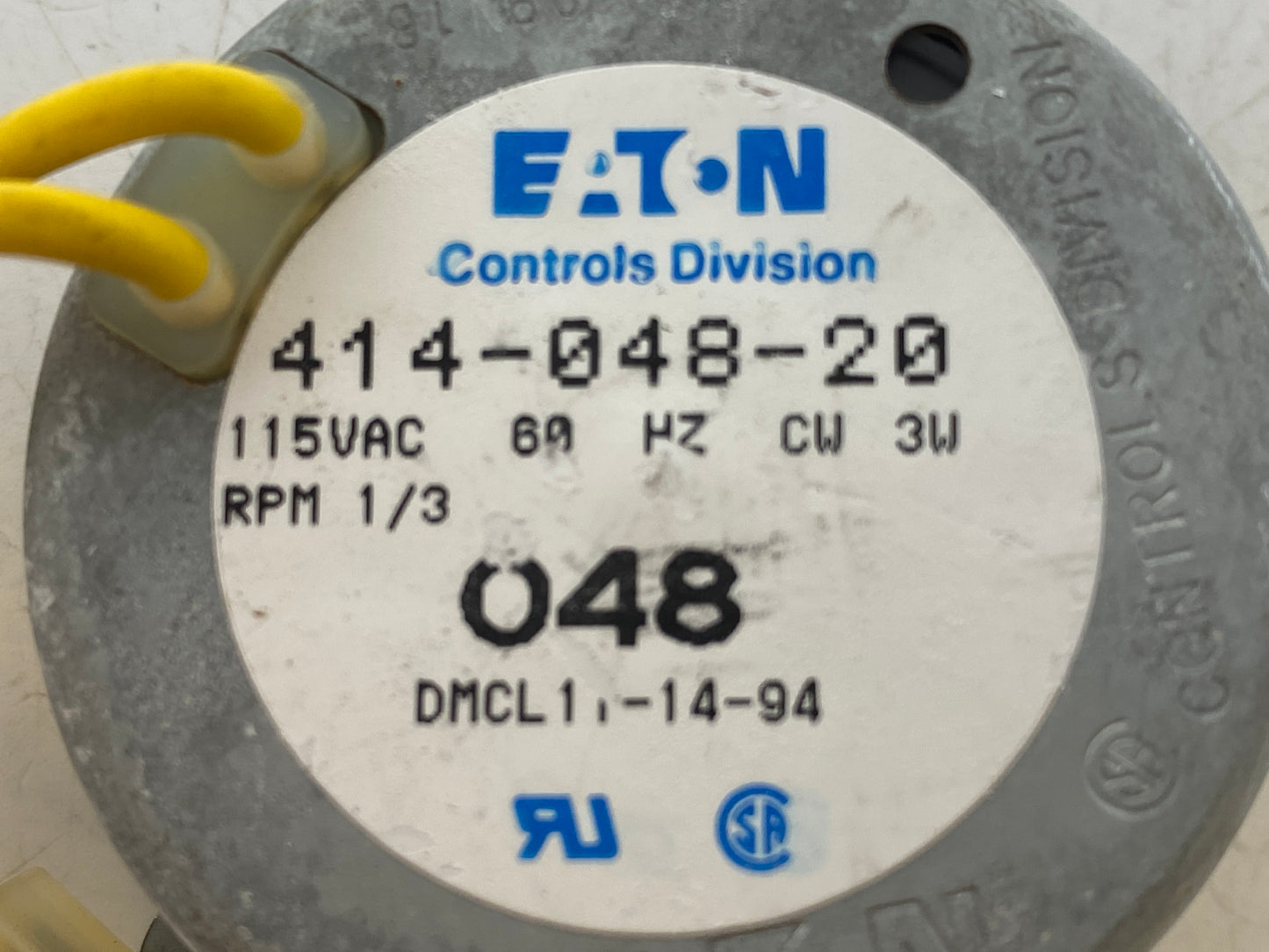 EATON Dryer Timer - Side View