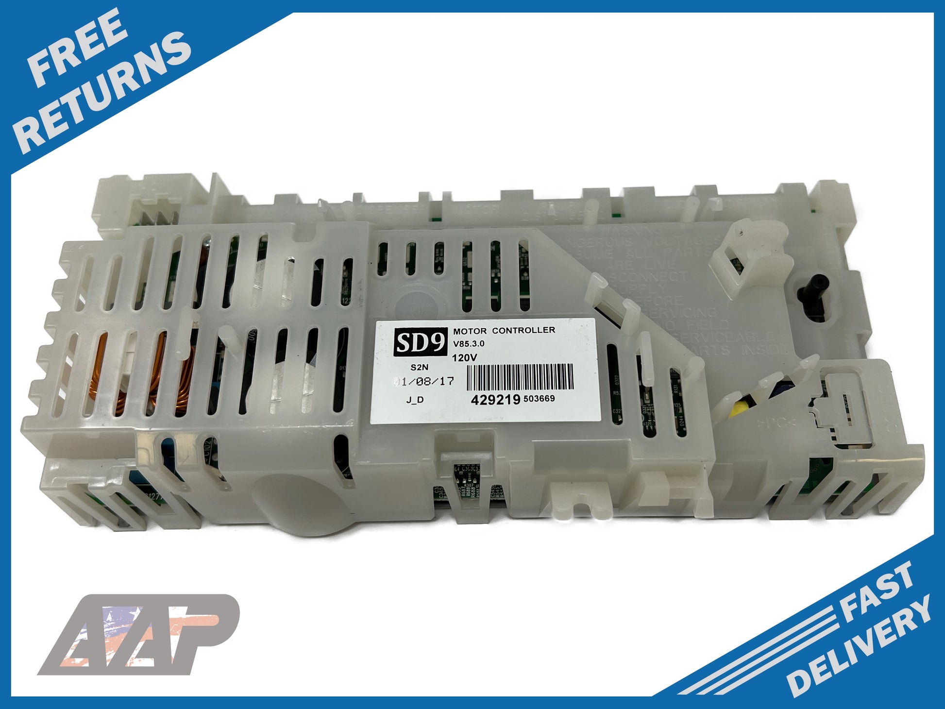 Fisher Paykel Washer Control Board 429219USP