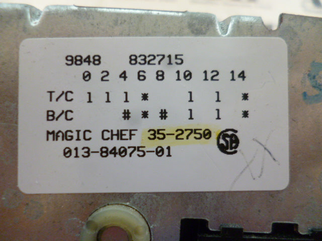 Maytag Magic Chef Washer Dryer Timer AP4045168 - Side View