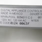 8054011 Whirlpool Black Stove Range Control⚡2 Year Warranty ⚡ Fast Shipping⚡