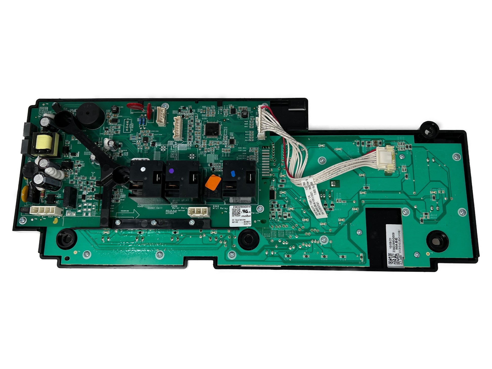 GE Dryer Control Board 234D2855G010 - Front View