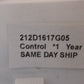 212D1617G05 GE Dryer Control *1 Year Guarantee* SAME DAY SHIP