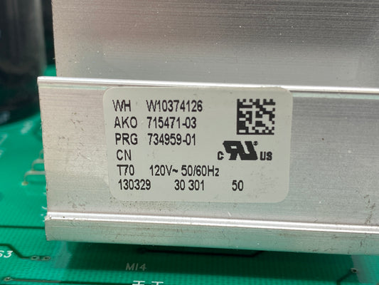 W10374126 Whirlpool Washer Control Board *1 Year Guarantee* SAME DAY SHIP