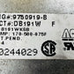 9750919 Whirlpool White Stove Range Control *1 Year Guaranty* FAST SHIP