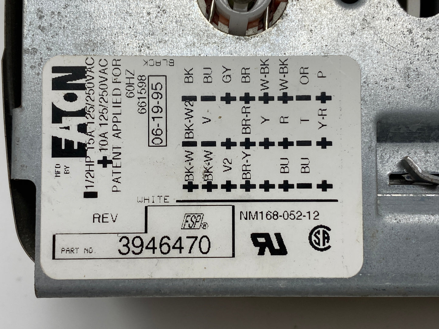 3946470 AAP REFURBISHED Whirlpool Washer Timer LIFETIME Guarantee 2-3 DayDeliver