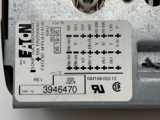 3946470 AAP REFURBISHED Whirlpool Washer Timer LIFETIME Guarantee 2-3 DayDeliver