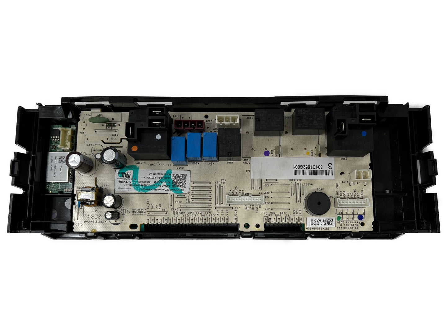 GE Stove Control Board 301D1552G001 - Front View