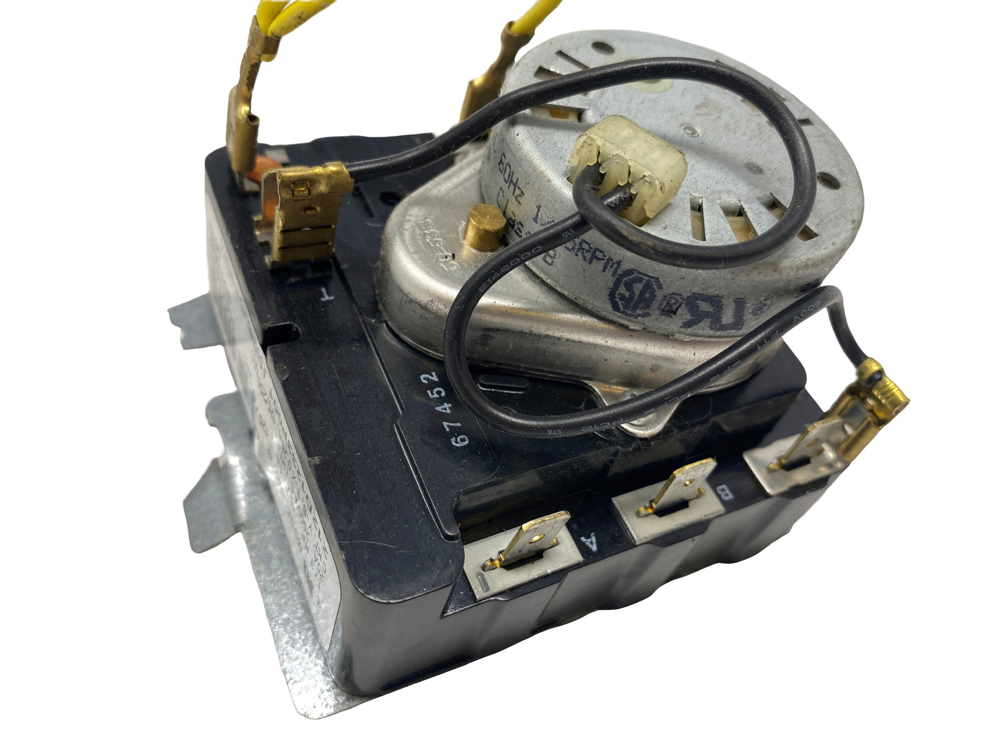 GE Dryer Timer 212D1233P001 - Front View