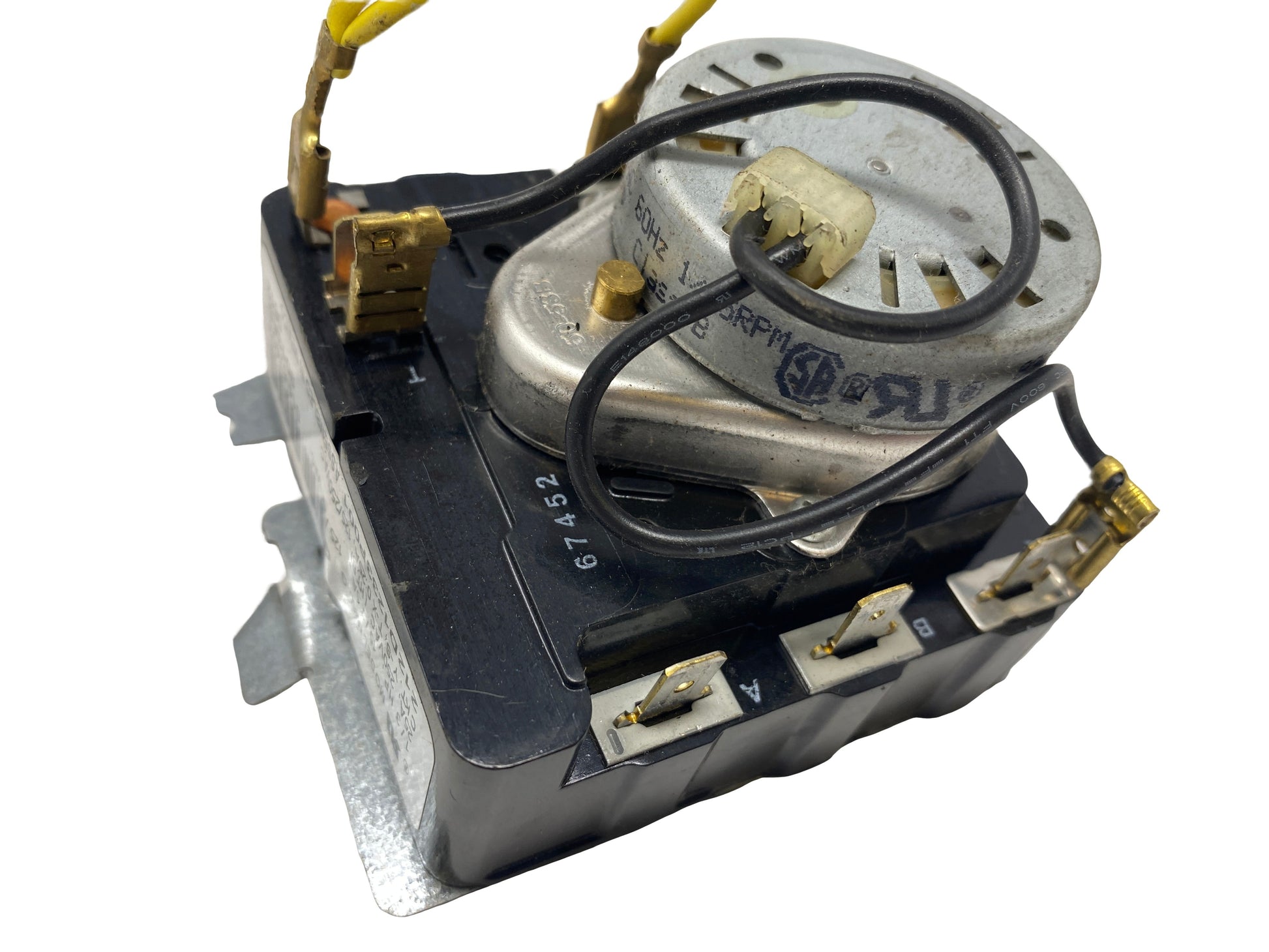 GE Dryer Timer 212D1233P001 - Front View