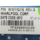 W10116216 Whirlpool Refrigerator Control Board *1 Year Guaranty* SAME DAY SHIP