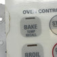 WB27T10468 191D3776P003 REFURBISHED GE White Stove Control LIFETIME Guarantee